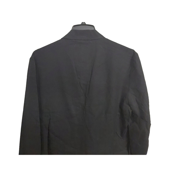 Marc by Marc Jacobs Mens Black Lined Cotton Blazer Suit Jacket Sz Small - Picture 14 of 16